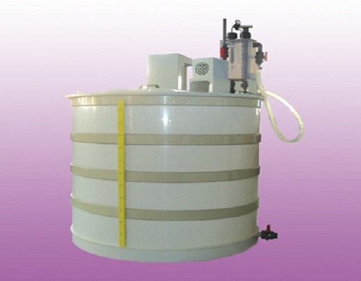 Carbon treatment tank